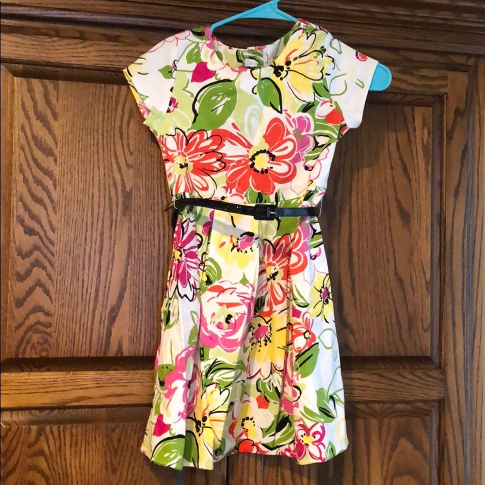 Girls floral dress